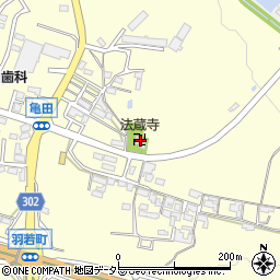 三重県亀山市亀田町14周辺の地図