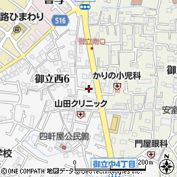 兵庫県姫路市御立西6丁目1周辺の地図