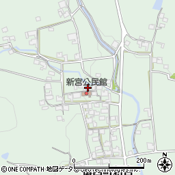 兵庫県たつの市揖西町新宮896周辺の地図