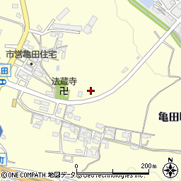 三重県亀山市亀田町317周辺の地図