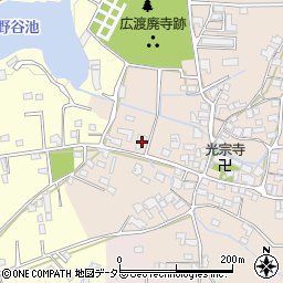 兵庫県小野市広渡町407周辺の地図