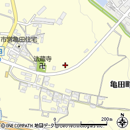 三重県亀山市亀田町317-1周辺の地図