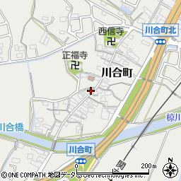 三重県亀山市川合町132周辺の地図