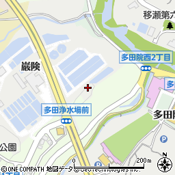 兵庫県川西市多田院移瀬周辺の地図