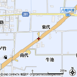 国道１号線周辺の地図