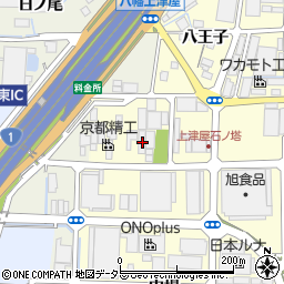 京都府八幡市上津屋石ノ塔70周辺の地図