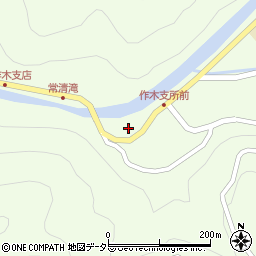 広島県三次市作木町下作木608周辺の地図