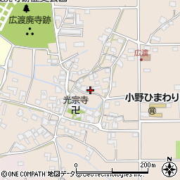 兵庫県小野市広渡町140周辺の地図