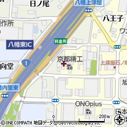 京都府八幡市上津屋石ノ塔60周辺の地図