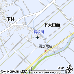 愛知県豊川市萩町ツイジ周辺の地図