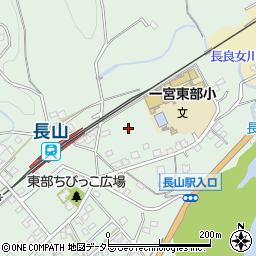 愛知県豊川市上長山町（東水神平）周辺の地図