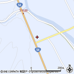 広島県三次市布野町下布野353周辺の地図
