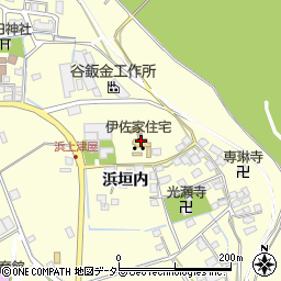 京都府八幡市上津屋浜垣内65周辺の地図