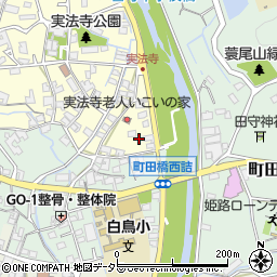 兵庫県姫路市実法寺721周辺の地図