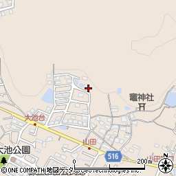 兵庫県姫路市御立東周辺の地図