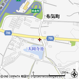 三重県亀山市布気町981-1周辺の地図