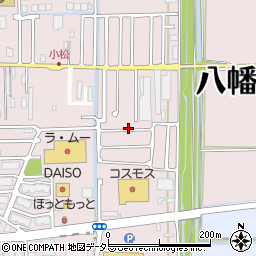 京都府八幡市八幡盛戸26周辺の地図