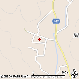 兵庫県相生市矢野町小河539周辺の地図