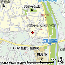 兵庫県姫路市実法寺691-1周辺の地図