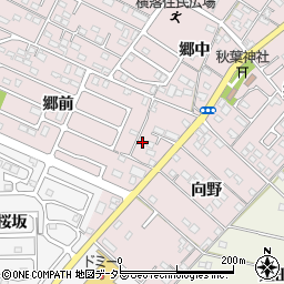 愛知県額田郡幸田町横落郷前48-3周辺の地図