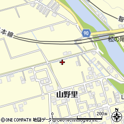 兵庫県赤穂郡上郡町山野里269周辺の地図