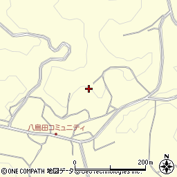 岡山県赤磐市八島田周辺の地図