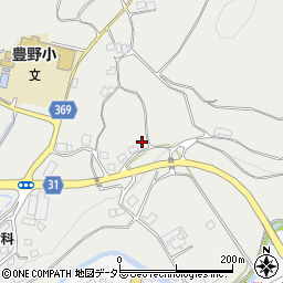 岡山県加賀郡吉備中央町豊野4378周辺の地図