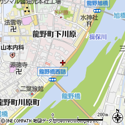 兵庫県たつの市龍野町下川原周辺の地図