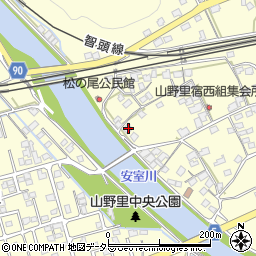 兵庫県赤穂郡上郡町山野里2015周辺の地図