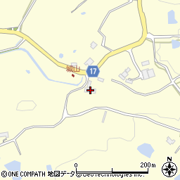 兵庫県神戸市北区大沢町日西原1700-4周辺の地図