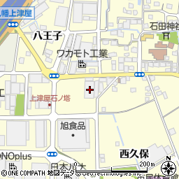 京都府八幡市上津屋石ノ塔84周辺の地図