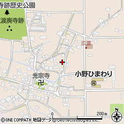 兵庫県小野市広渡町151周辺の地図