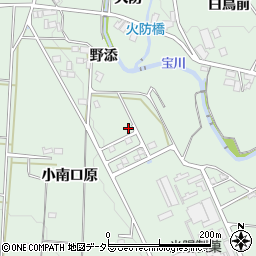 上長山広場周辺の地図