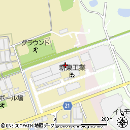新東工業一宮事業所周辺の地図