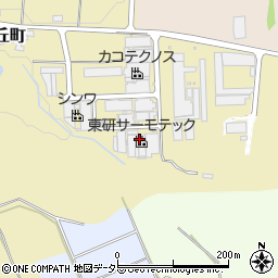 東研サーモテック周辺の地図