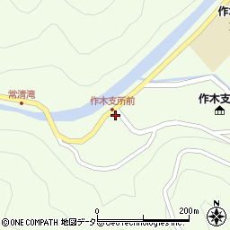 広島県三次市作木町下作木639周辺の地図
