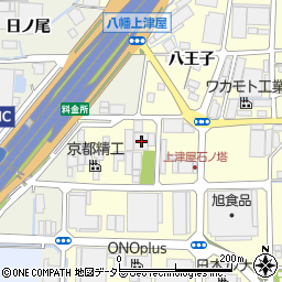 京都府八幡市上津屋石ノ塔65周辺の地図