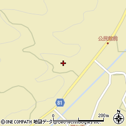 愛知県新城市黄柳野丸山474周辺の地図