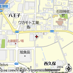 京都府八幡市上津屋石ノ塔86周辺の地図