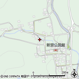 兵庫県たつの市揖西町新宮781周辺の地図