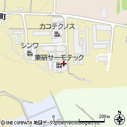 株式会社東研サーモテック　小野工場周辺の地図