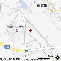 三重県亀山市布気町606-4周辺の地図