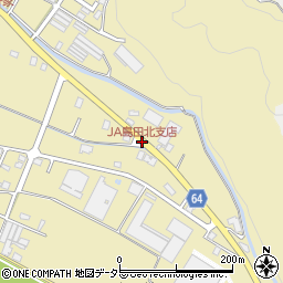 JA島田北支店周辺の地図