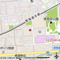 静岡県焼津市三ケ名1500周辺の地図