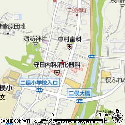 苔昭堂表具店周辺の地図