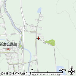 兵庫県たつの市揖西町新宮279周辺の地図