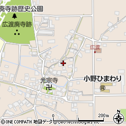 兵庫県小野市広渡町146周辺の地図