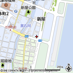 静岡県焼津市新屋433周辺の地図
