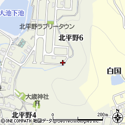 兵庫県姫路市北平野6丁目4-1周辺の地図