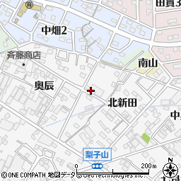 愛知県西尾市平坂町北新田13周辺の地図